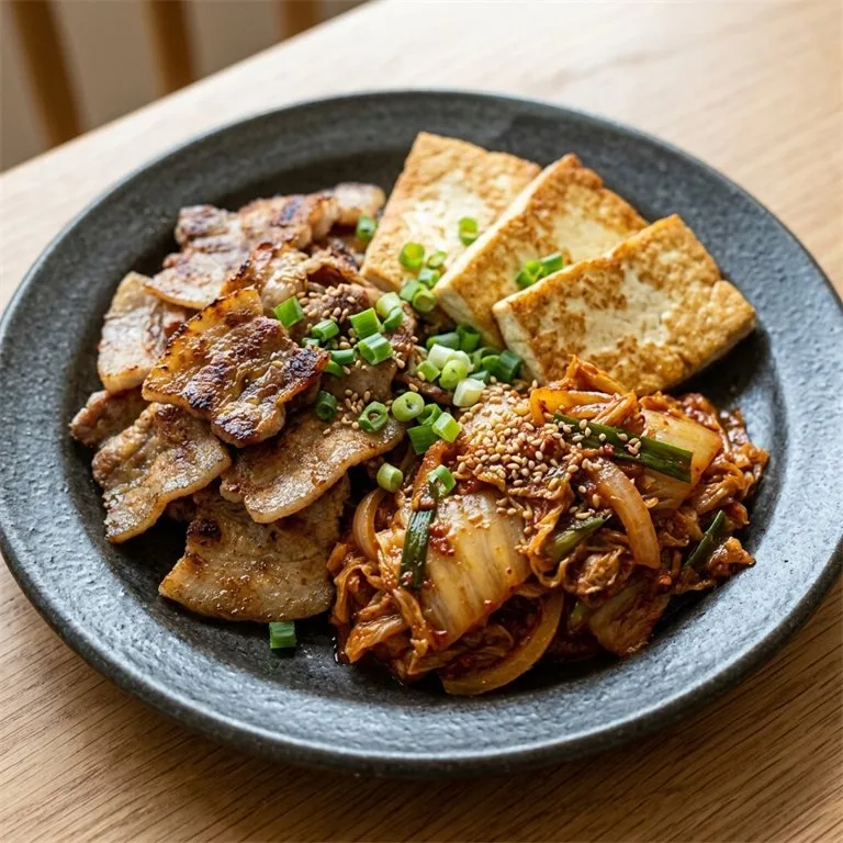 かんな三枚肉のコチュジャン丼