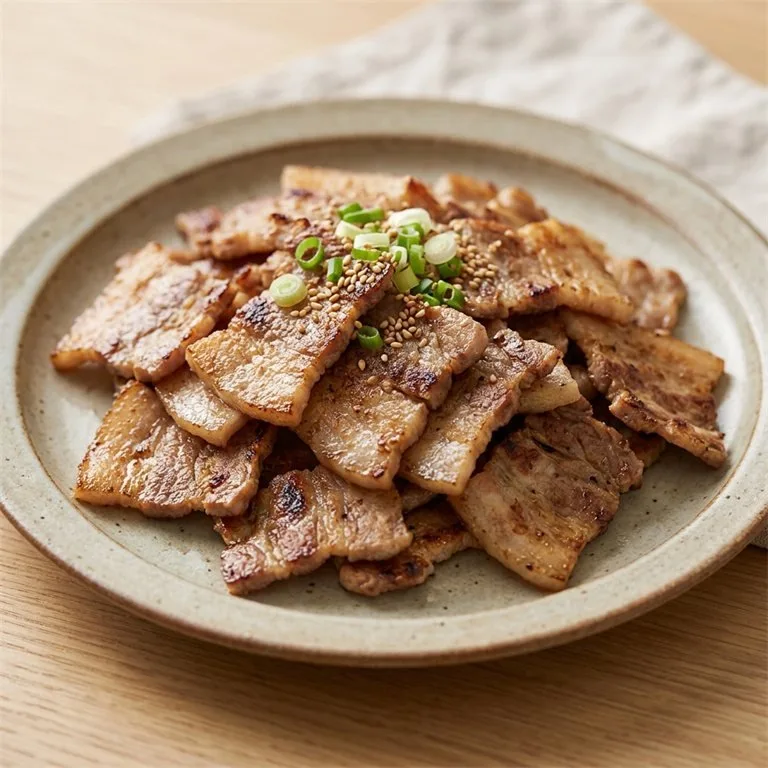 대패삼겹고기만