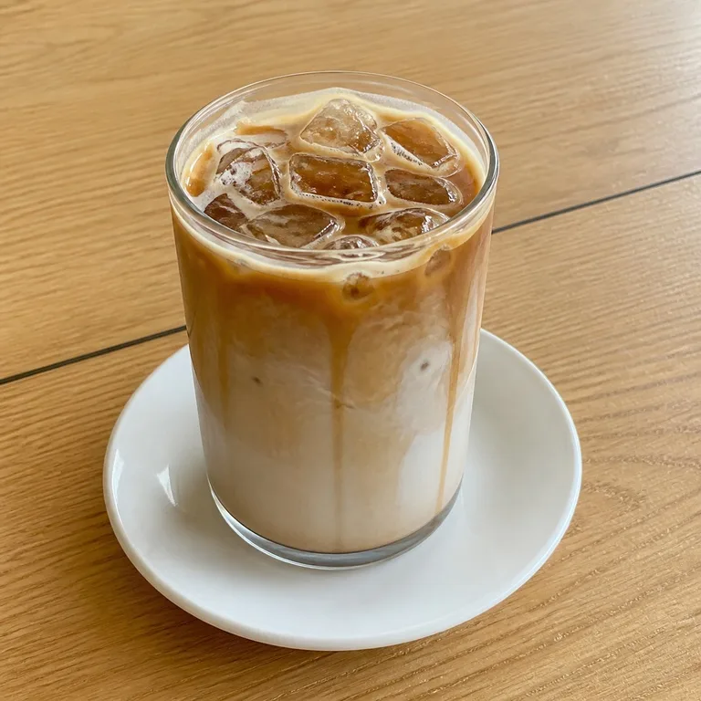 시럽카페라떼