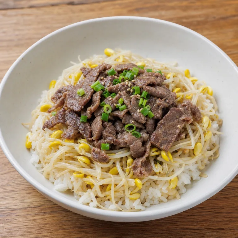 소고기콩나물밥