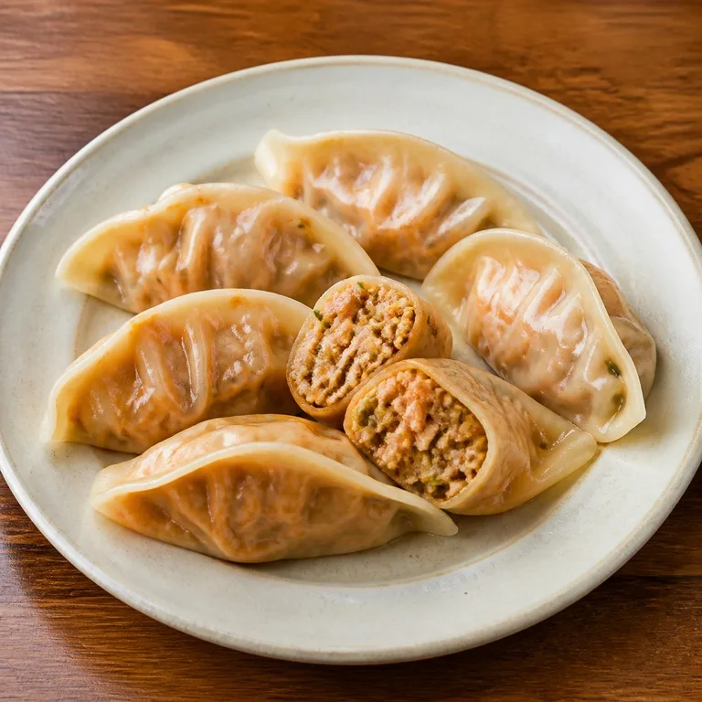 김치고기만두