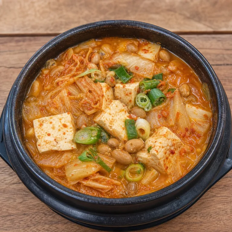 Gimchidubucheonggukjangjjigae