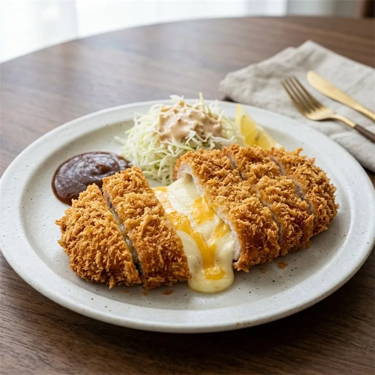 더블치즈돈까스