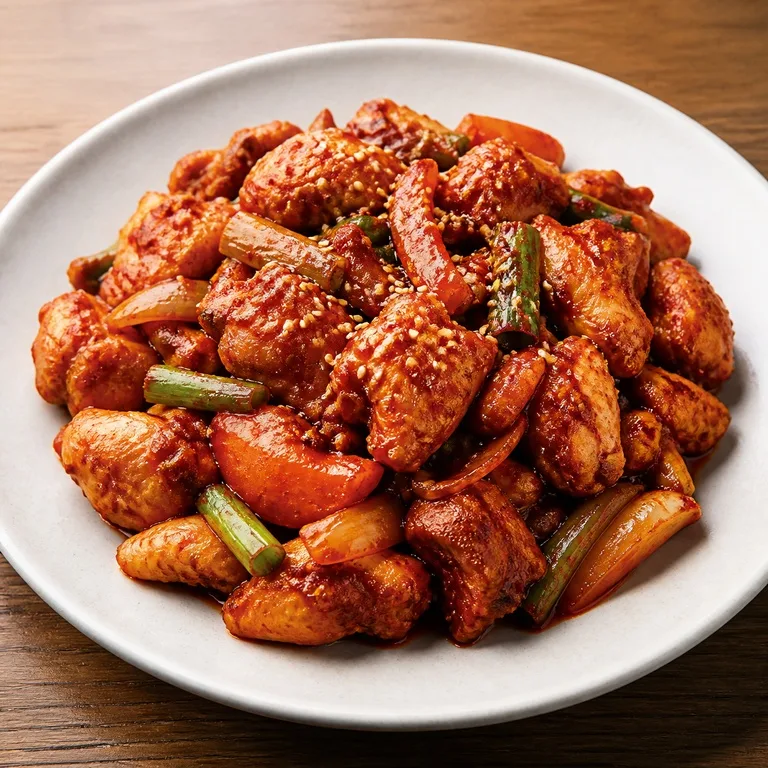 Maeunyangnyeomdalkbokeum