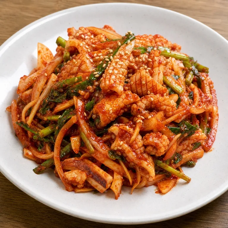 갑오징어무침
