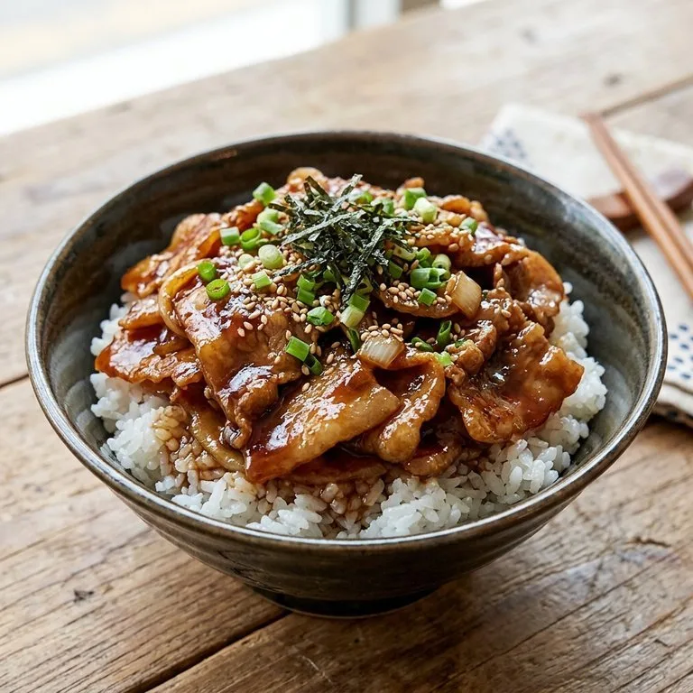 데리야끼대패덮밥