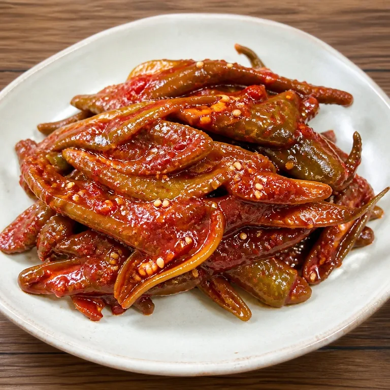 고추장아찌무침
