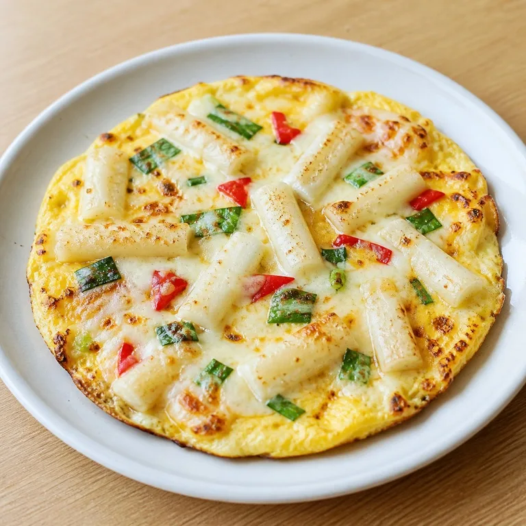 Garaetteokgyeran Pizza