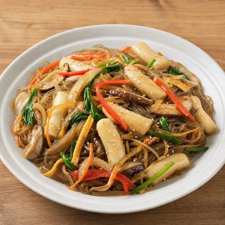 Garaetteokjapchae