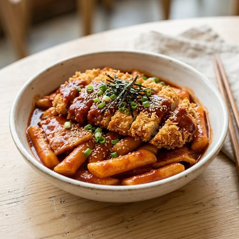돈까스떡볶이