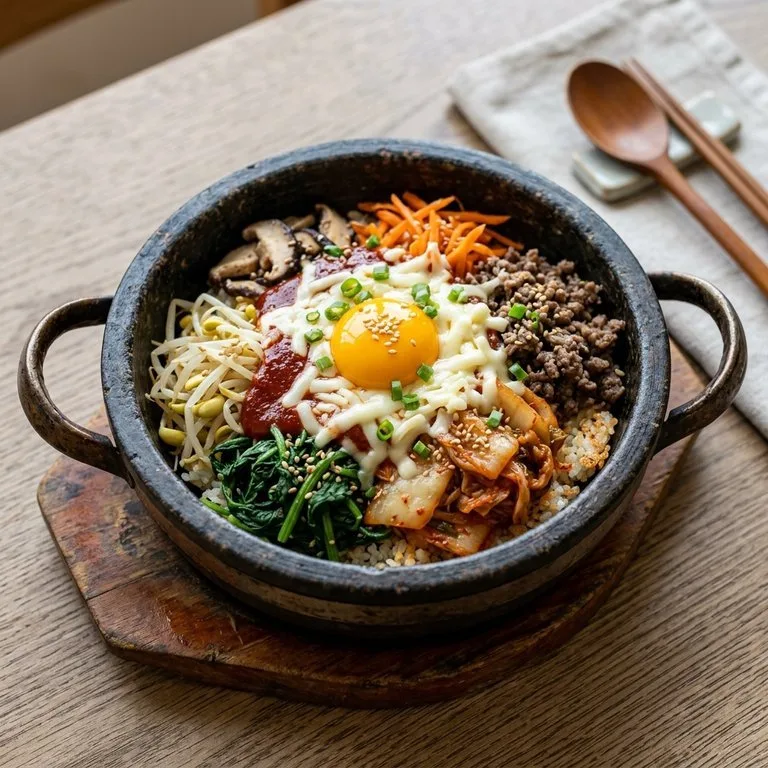 石焼チーズキムチビビンバ