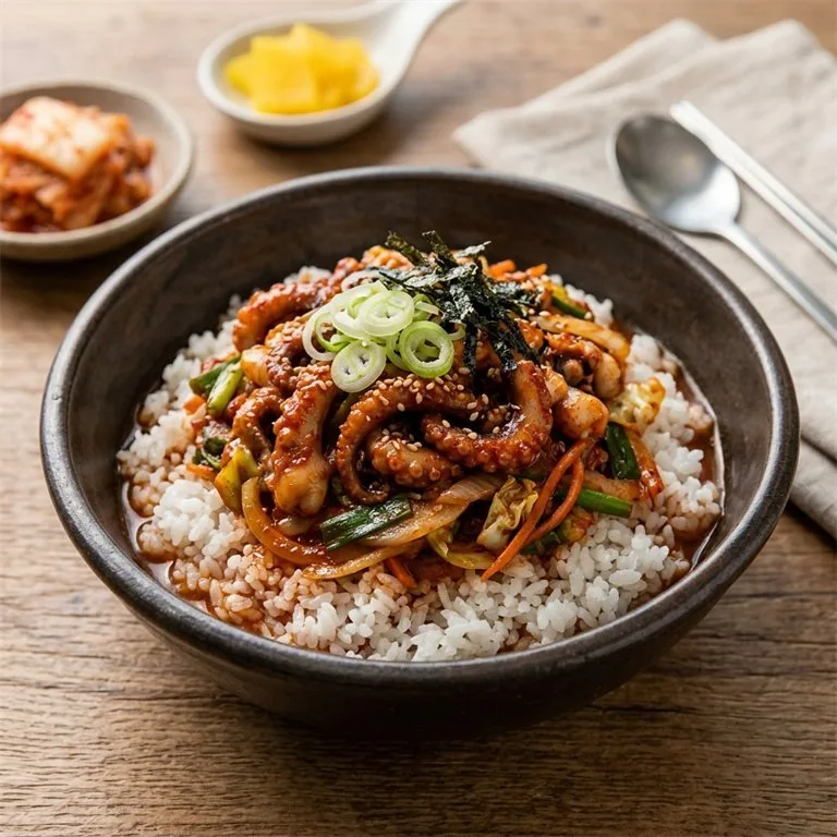 章魚蓋飯