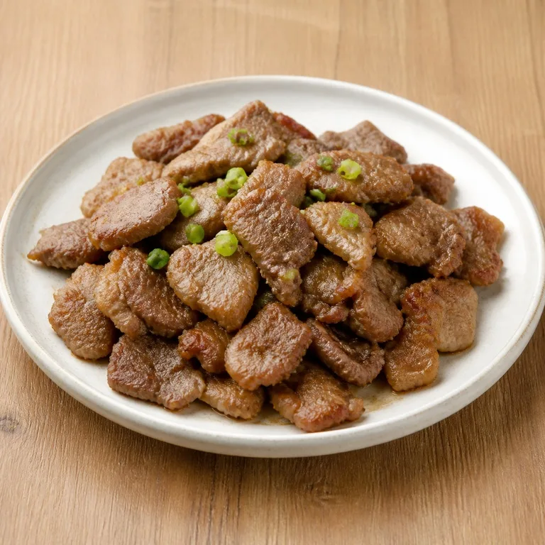 簡単な肉料理