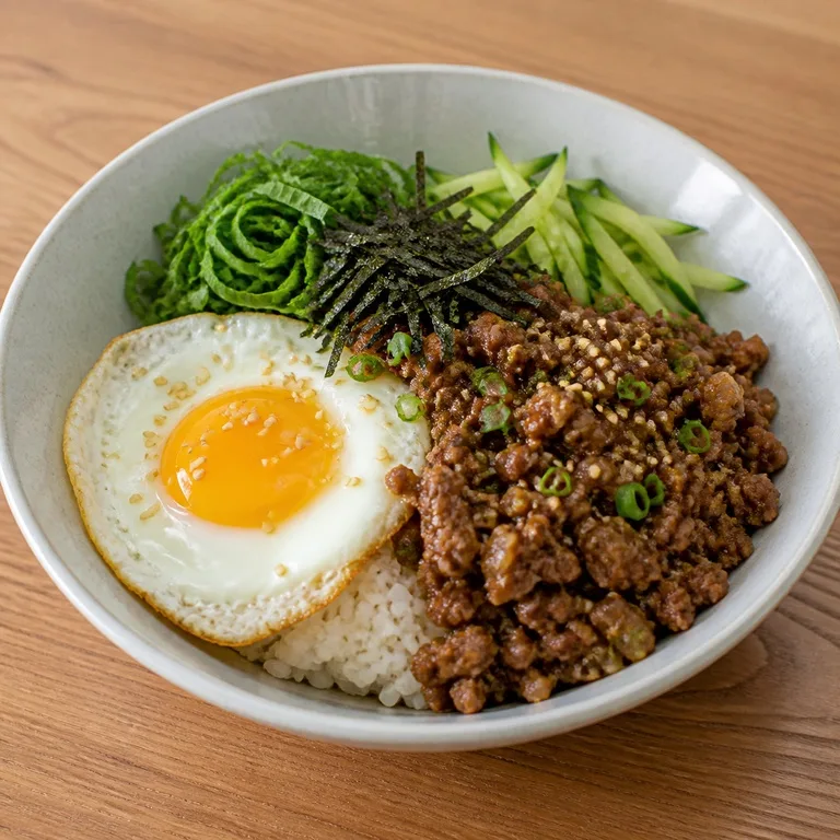 簡単な丼料理