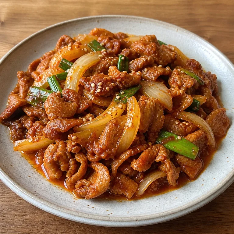 간단한제육