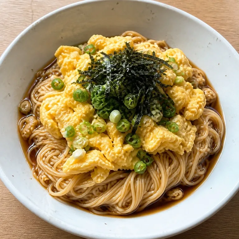 しょうゆ卵うどん