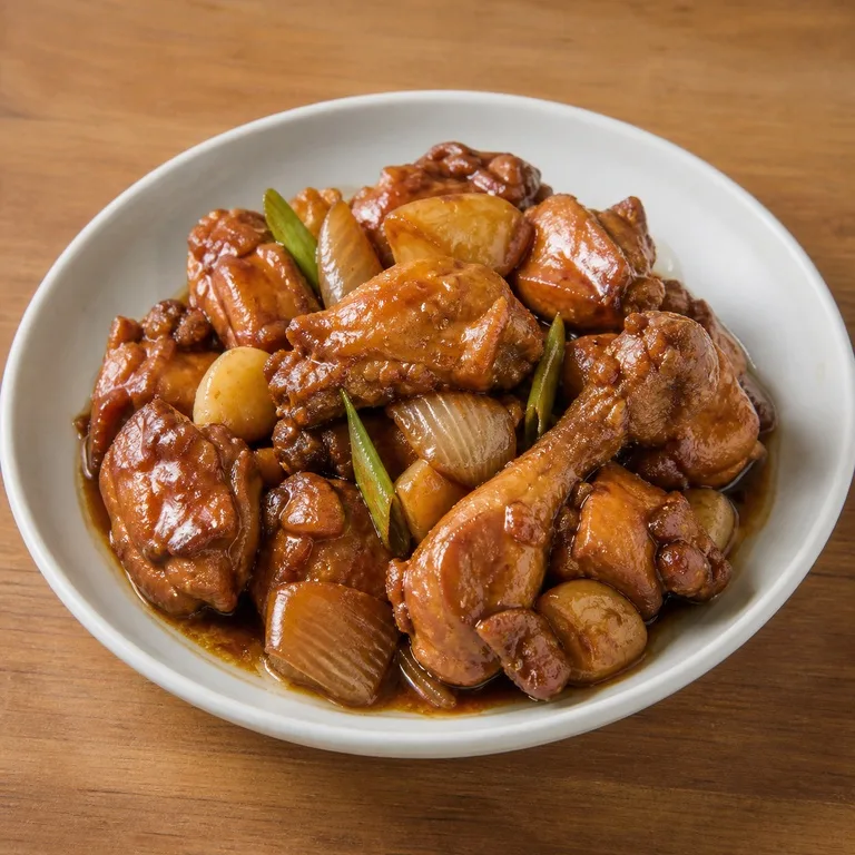 しょうゆ鶏煮