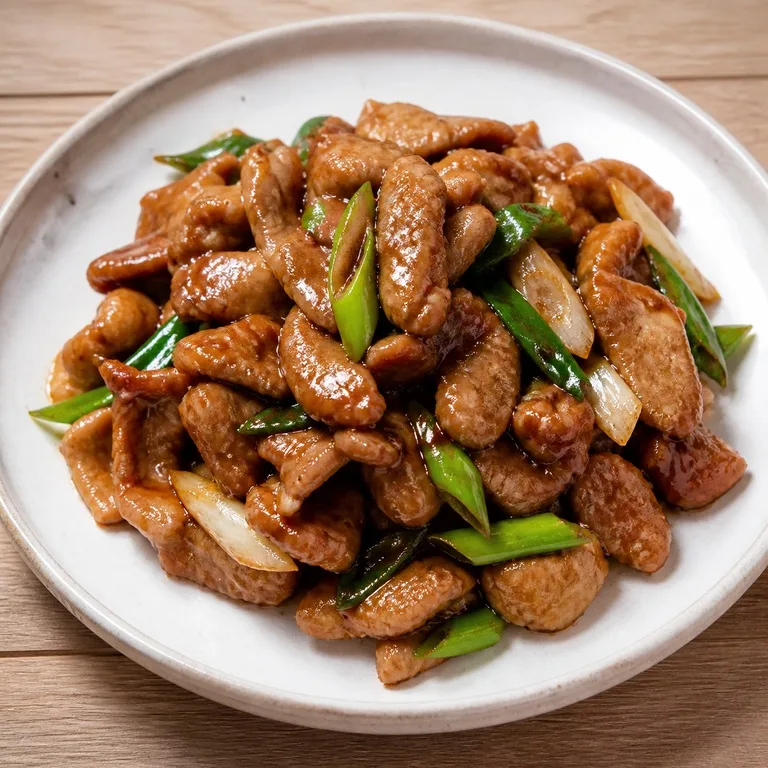 醤油豚肉