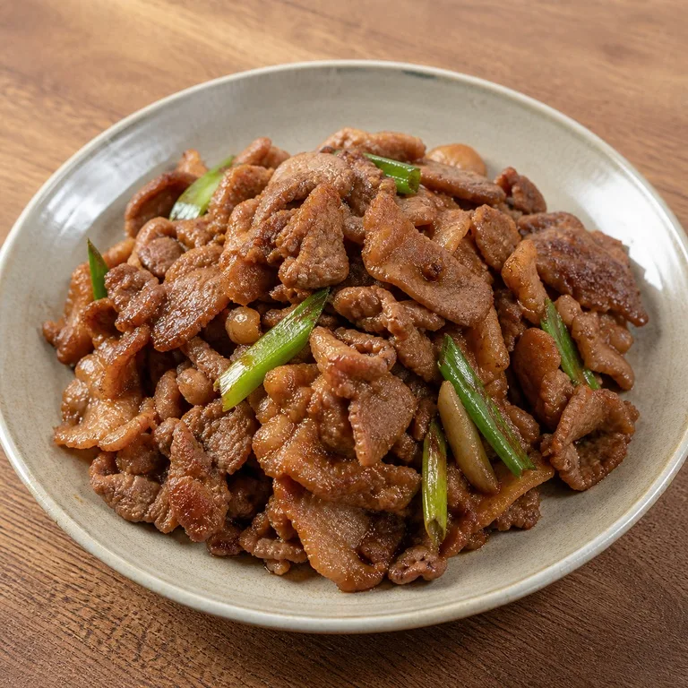 醤油豚肉プル