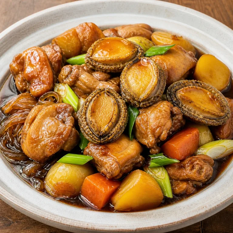 간장전복찜닭
