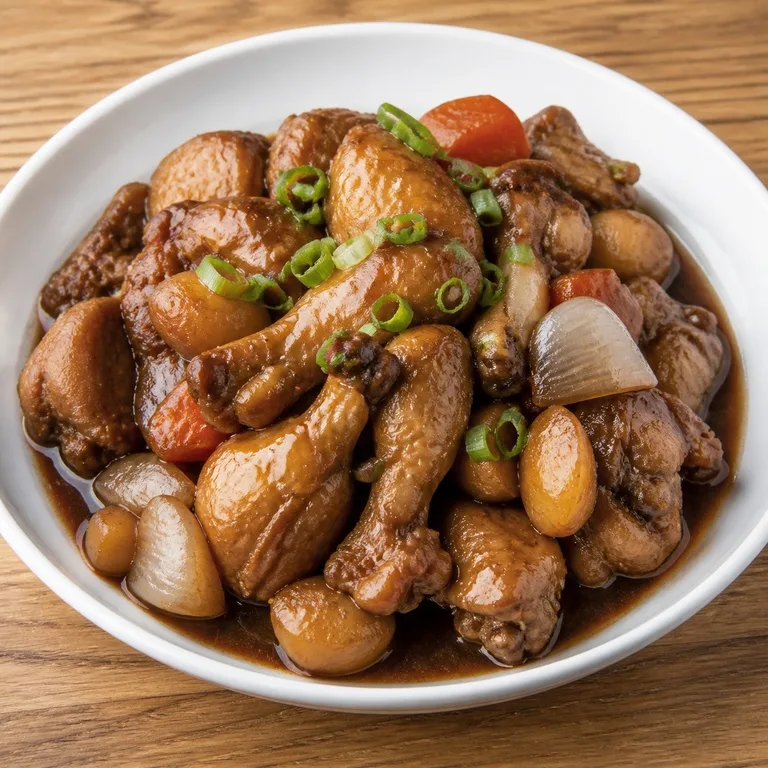 간장조림닭