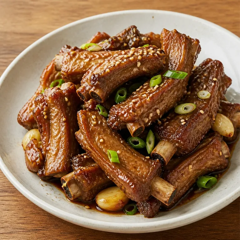 간장쪽갈비