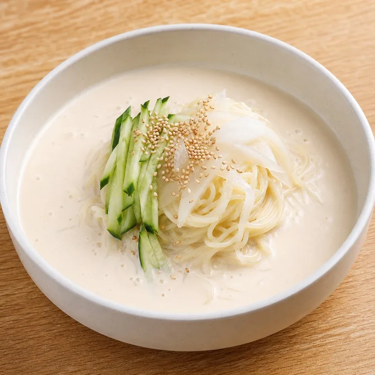 간편콩국수