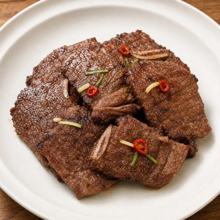 カルビ串焼き