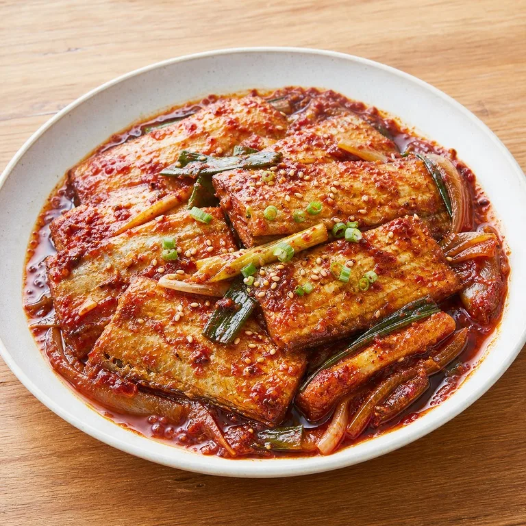 갈치포조림