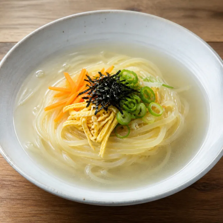 감자국수