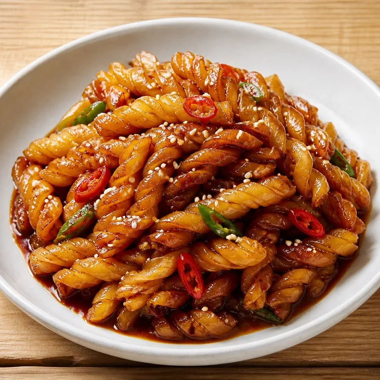 감자꽈리조림