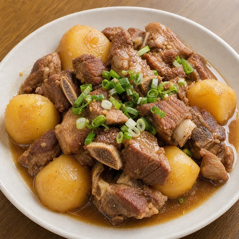 감자돼지갈비