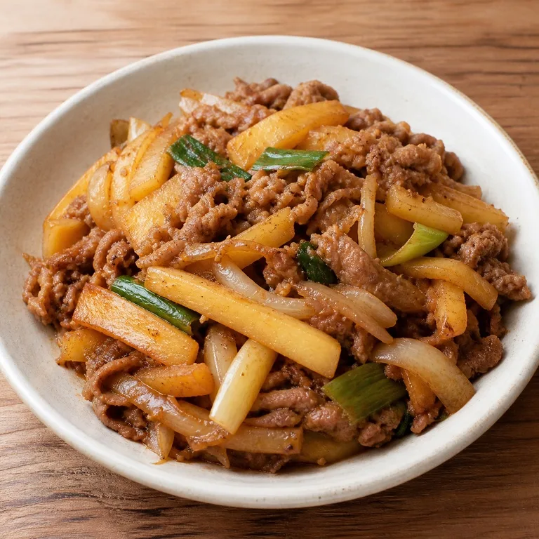감자불고기