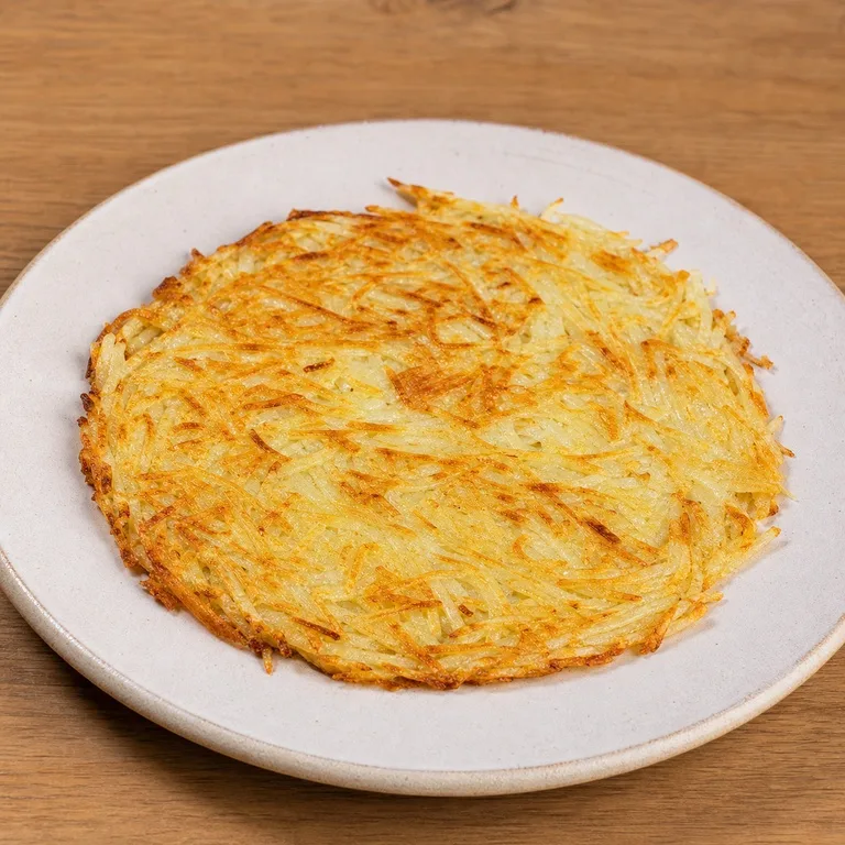 감자채부침