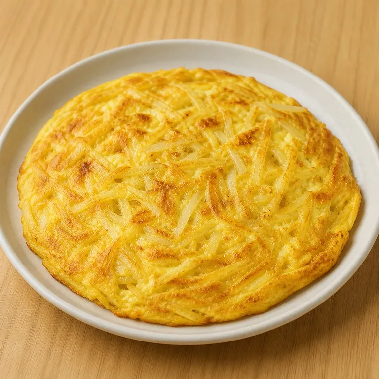 감자채오믈렛