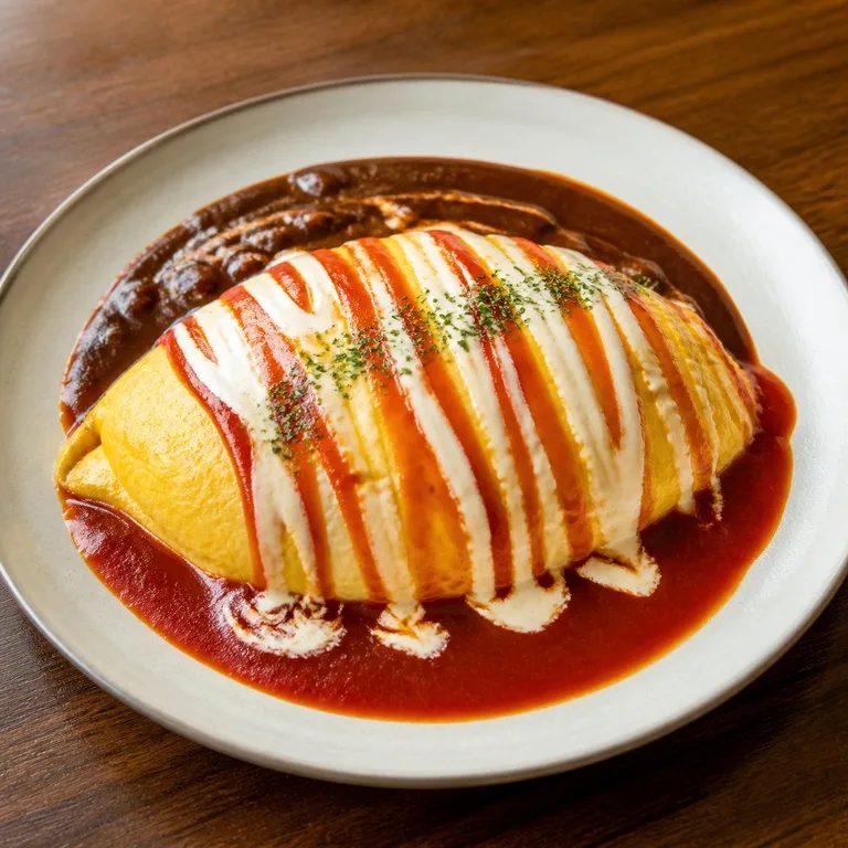 カン食堂オムライス