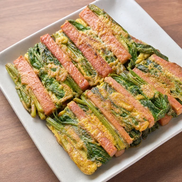 タラノキの芽スパム串
