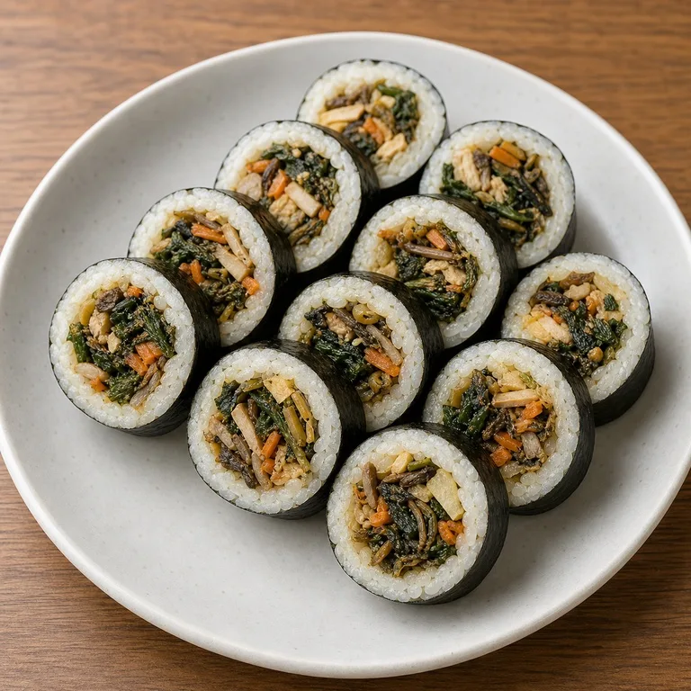 건나물김밥
