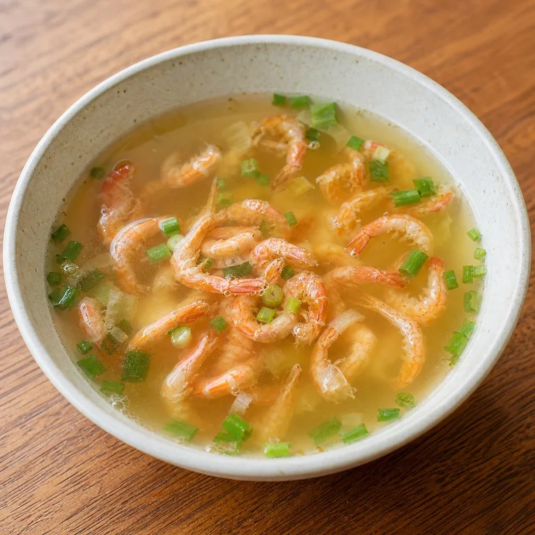 干しエビだし料理