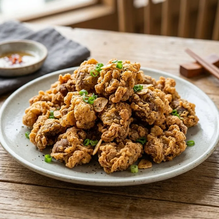 กึ๋นไก่ทอด