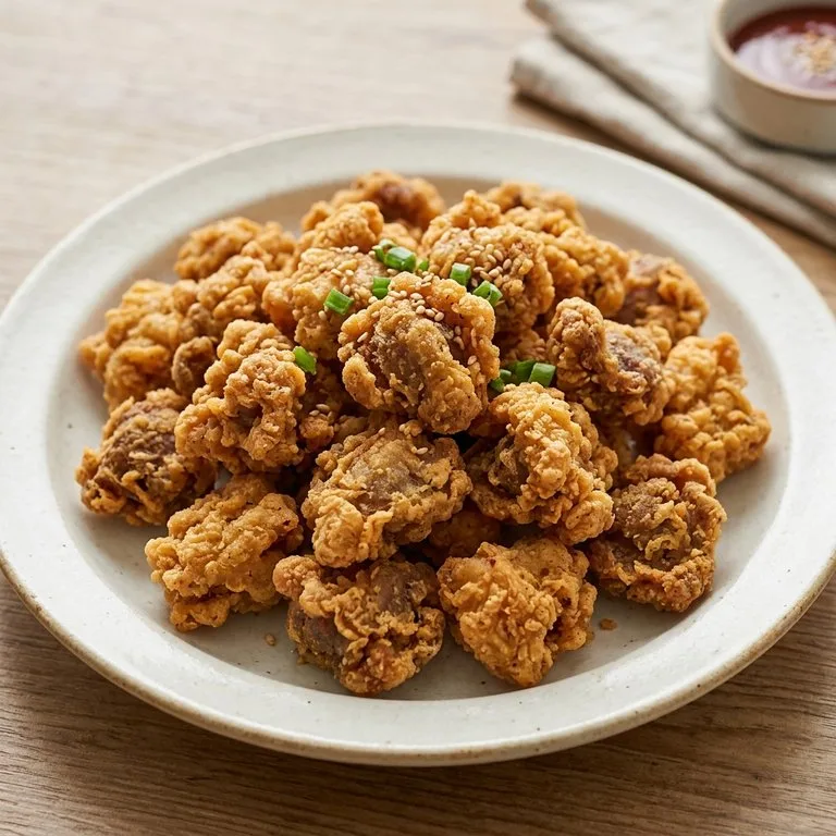 กึ๋นไก่ทอดกรอบ