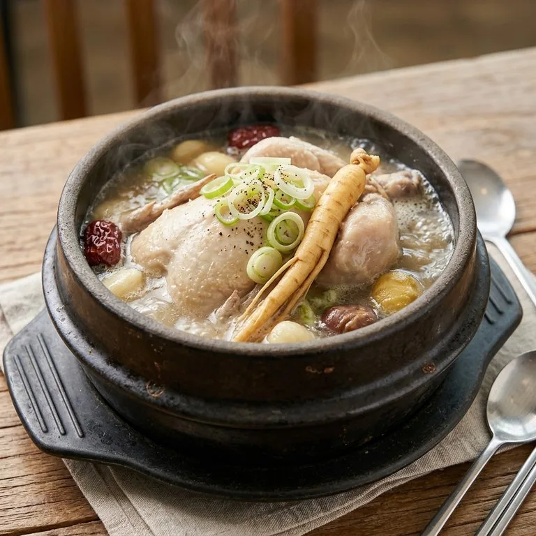 ไก่ตุ๋นโสมหม้อดิน