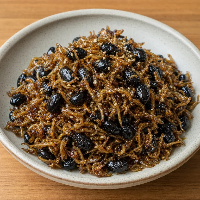 검은콩지리멸치볶조림