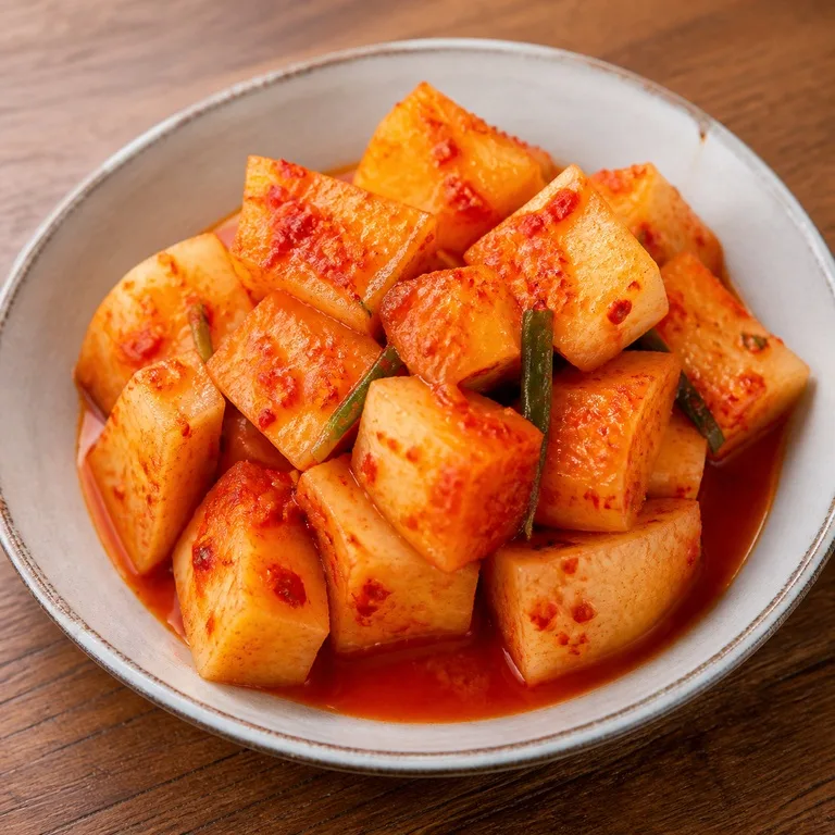겨울무깍두기