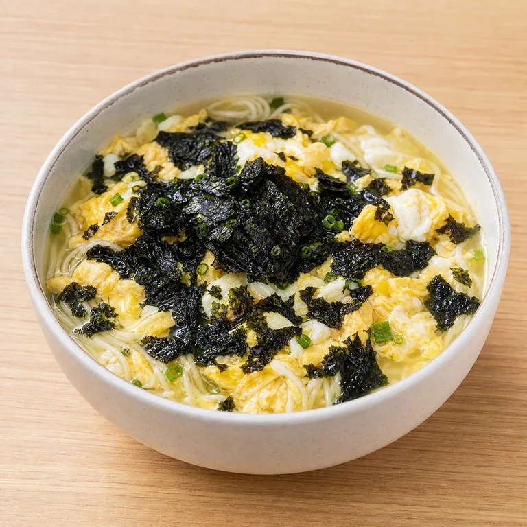 계란김국수