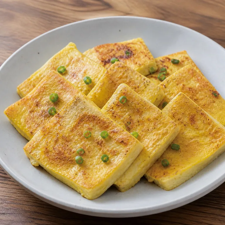 계란두부부침
