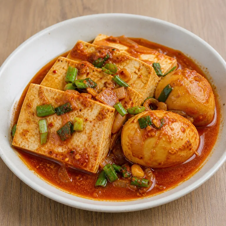 계란두부조림