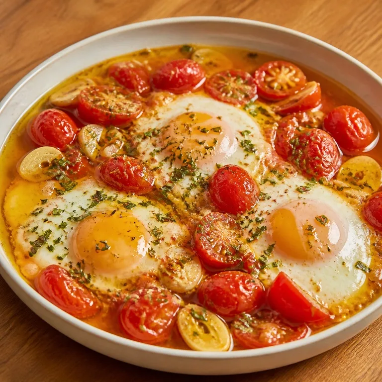 계란토마토감바스