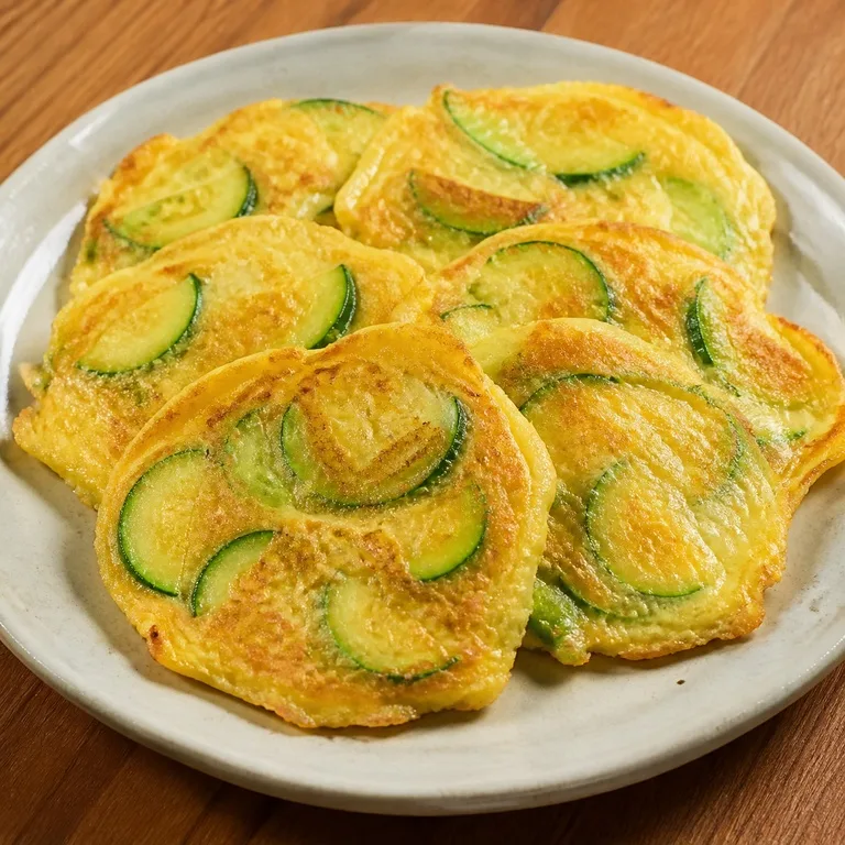 계란호박부침개