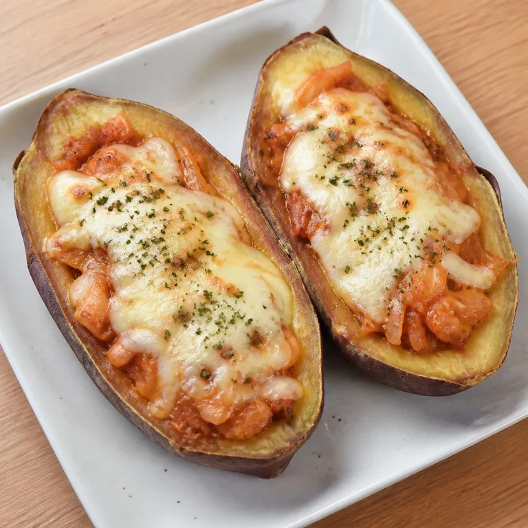 고구마김치치즈보트